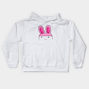 Pink Bunny Kids Hoodie